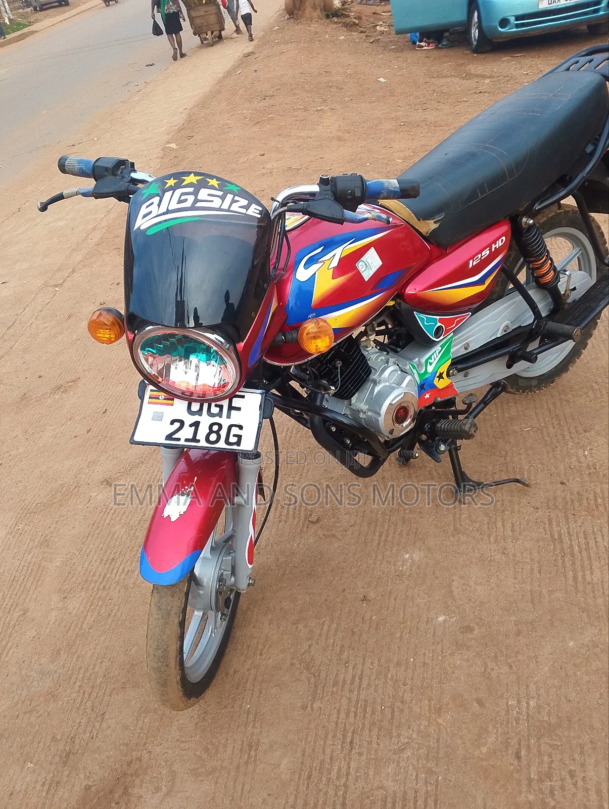 Bajaj Boxer 125 2024 Red