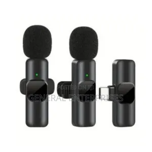 Dual Wireless Lavalier Microphone Set