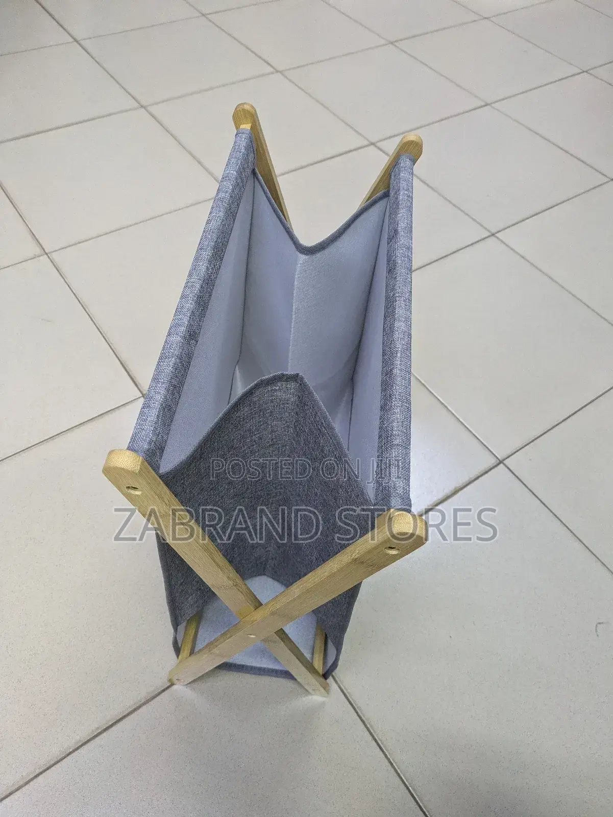 Bamboo Foldable Laundry Basket