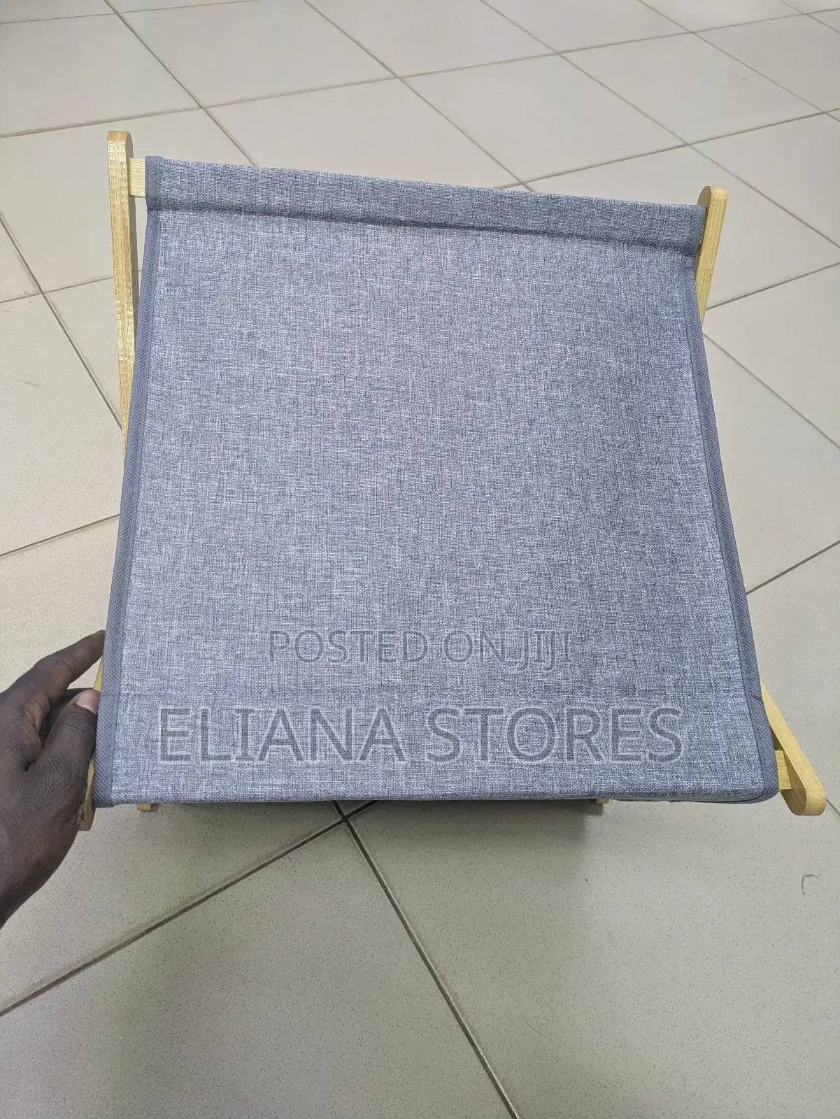 Bamboo Foldable Laundry Basket