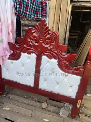 5x6 Executive Leather Bed (Single Wrap)-Workshop Price!