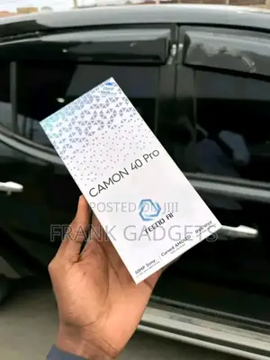 New Tecno Camon 40 Pro 5G 256 GB Black