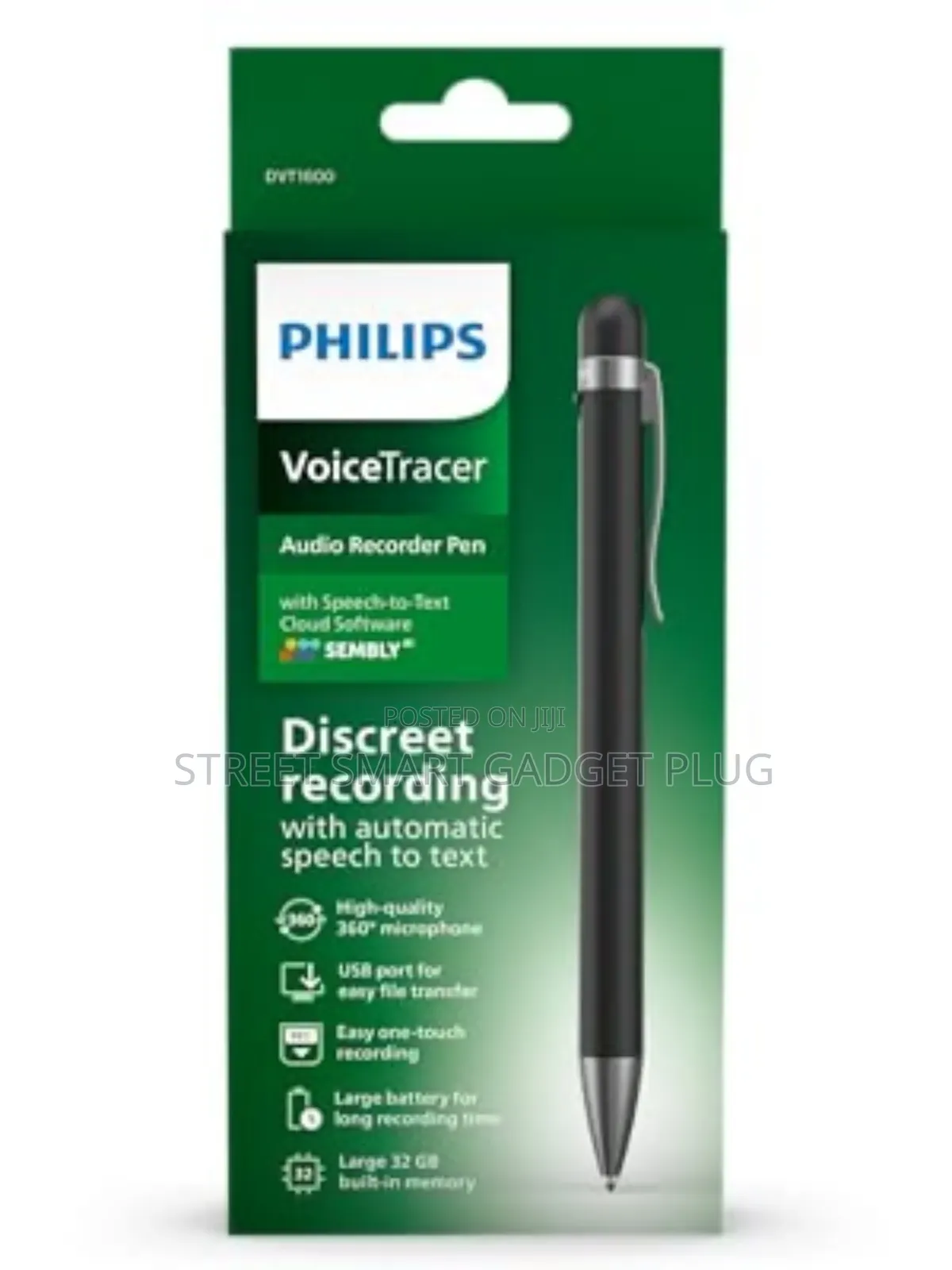 Philips Voice Tracer (Audio Recorder Pen)