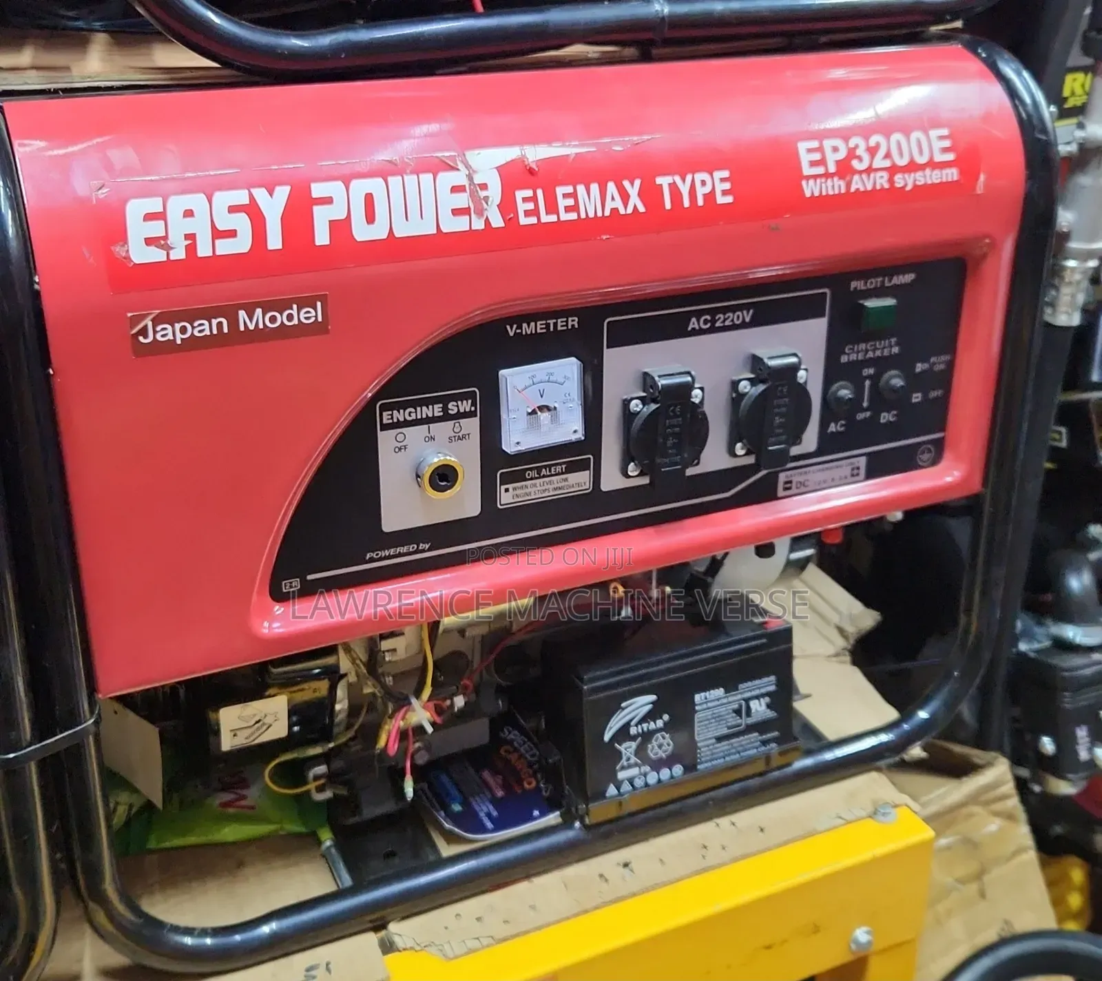 Elemax Gasoline Generator 3.8kva