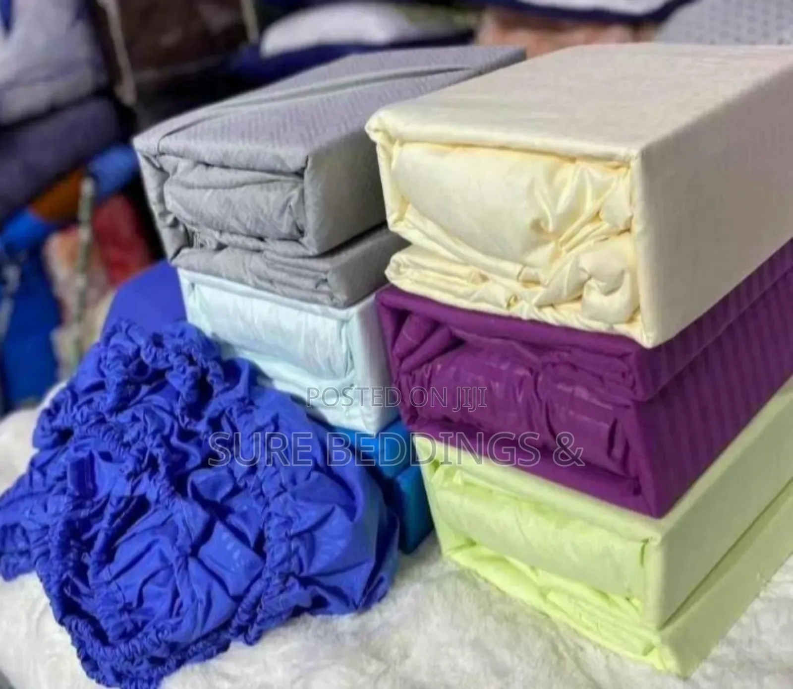 Soft Cotton Fitted Bedsheets