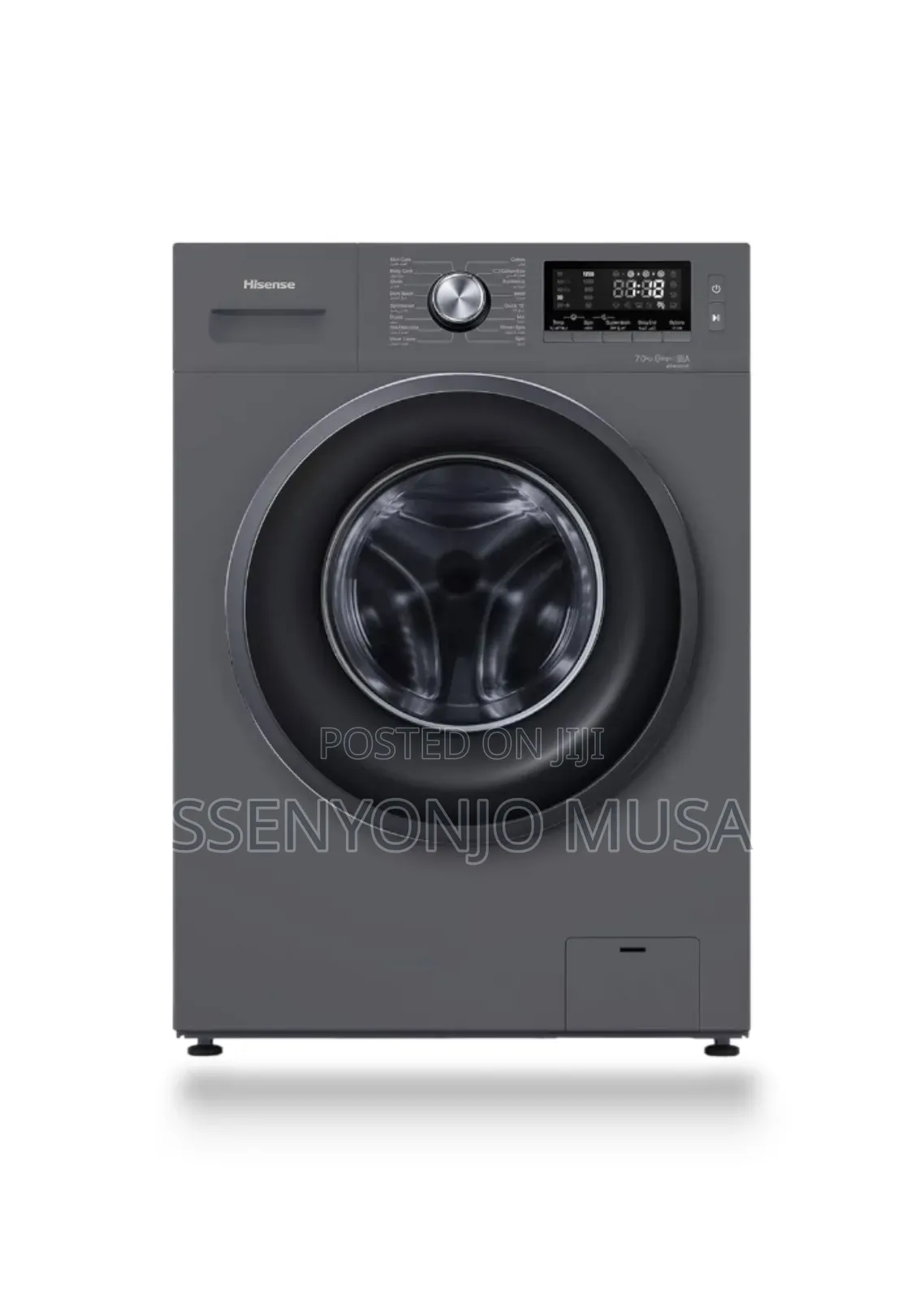 Hisense 7kg Wfkv7012t Front Load Washing Machine - 1200 RPM