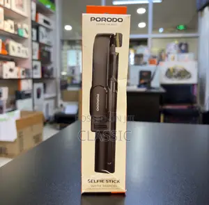Porodo Bluetooth Selfie Stick With Tripod Stand