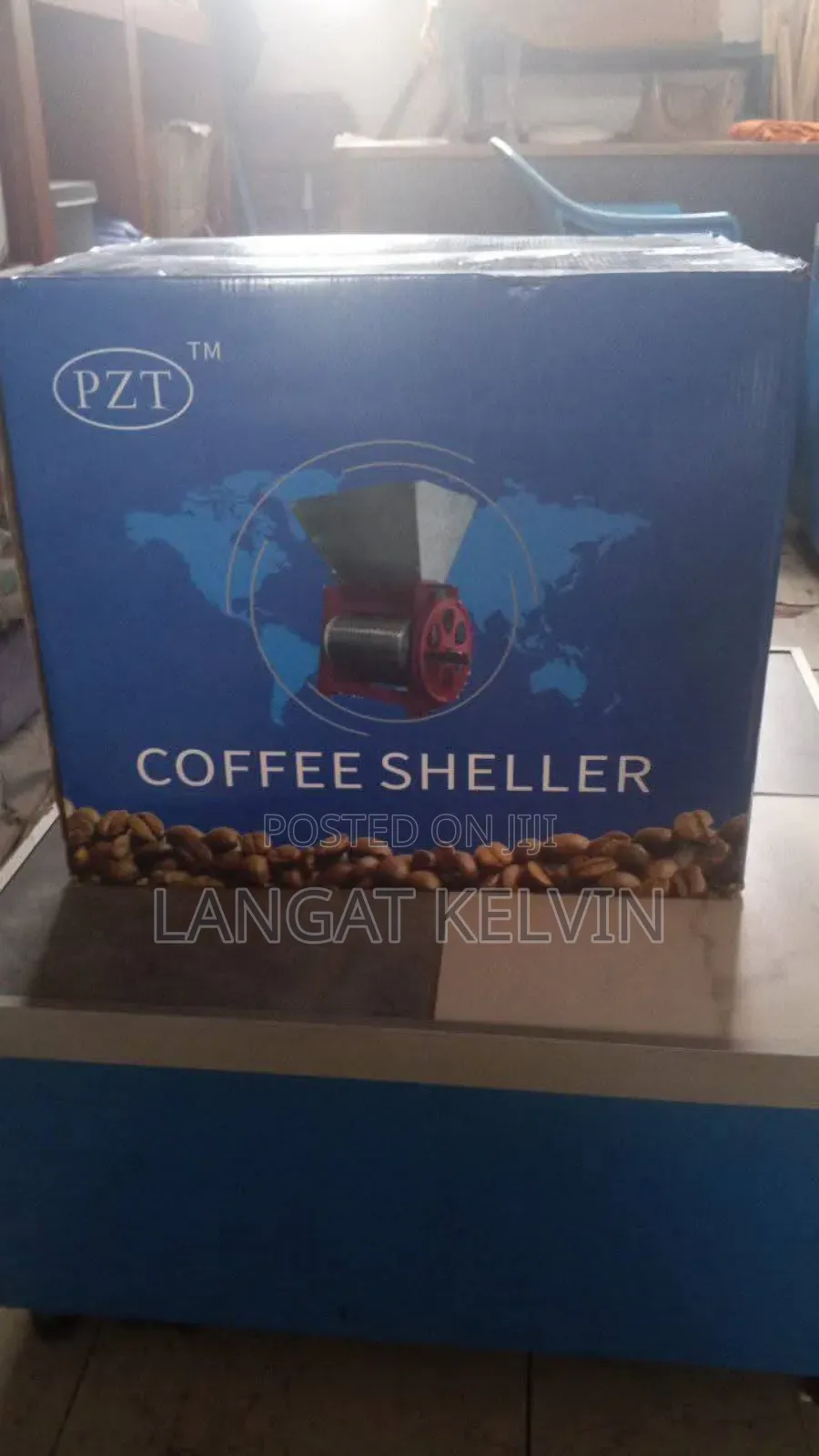 High-Quality Manual Coffee Pulper Available and Ready for Use.