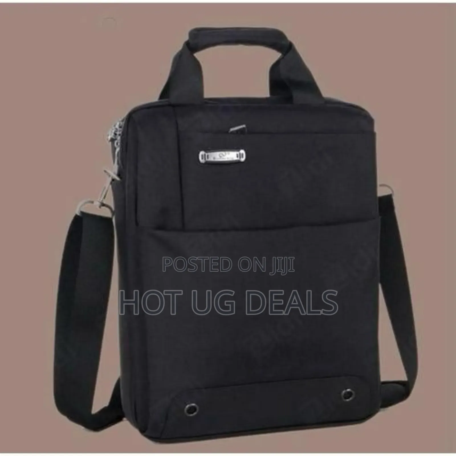 13 Inch Men's Waterproof Shoulder Bag Messenger Hand Bag-black