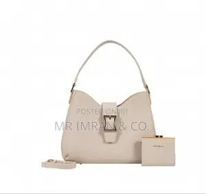 Handbag With Solid-color Shaped Handbag With Buckle