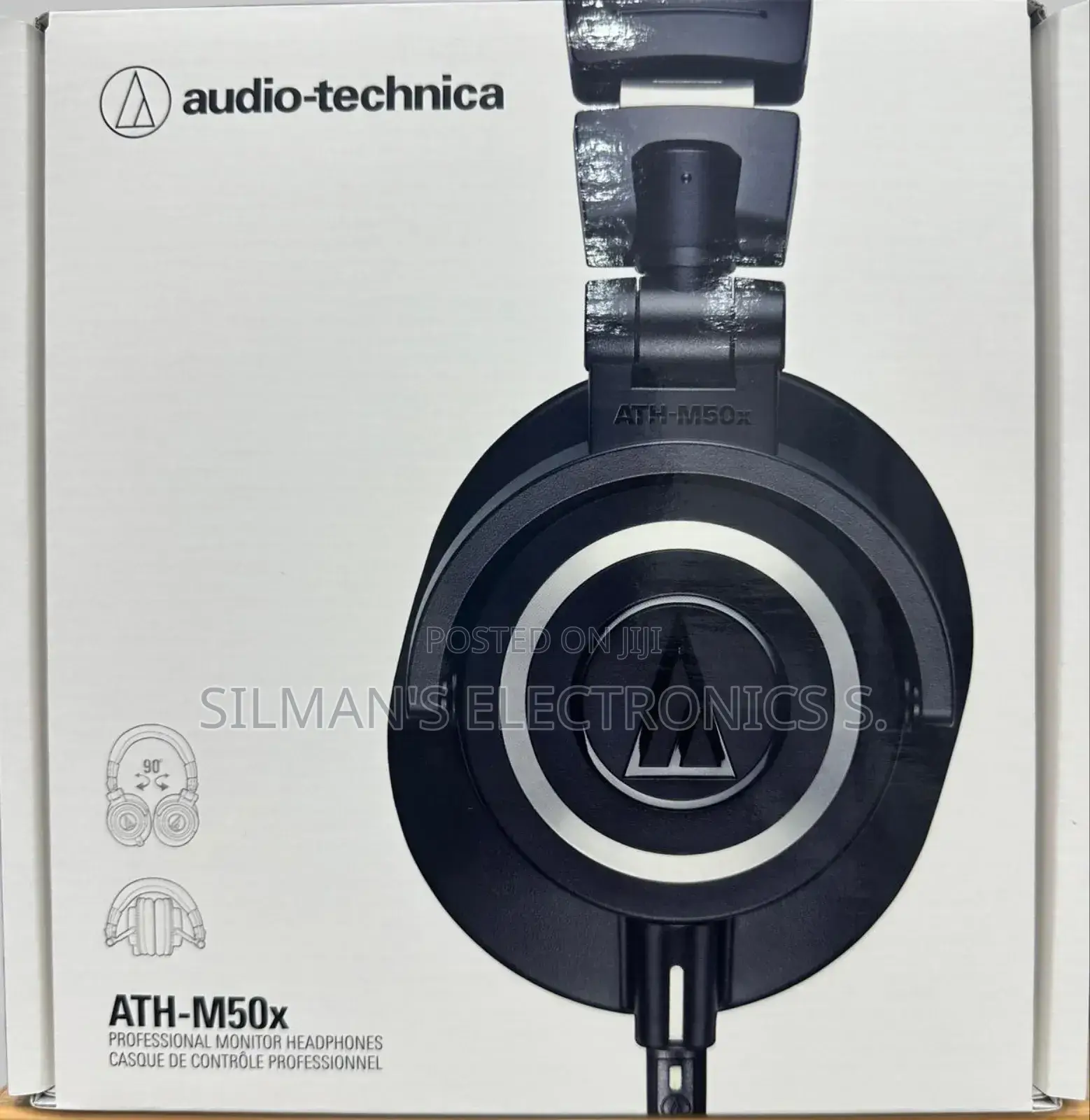 Audio Technica Ath-M50x Professional Headphones
