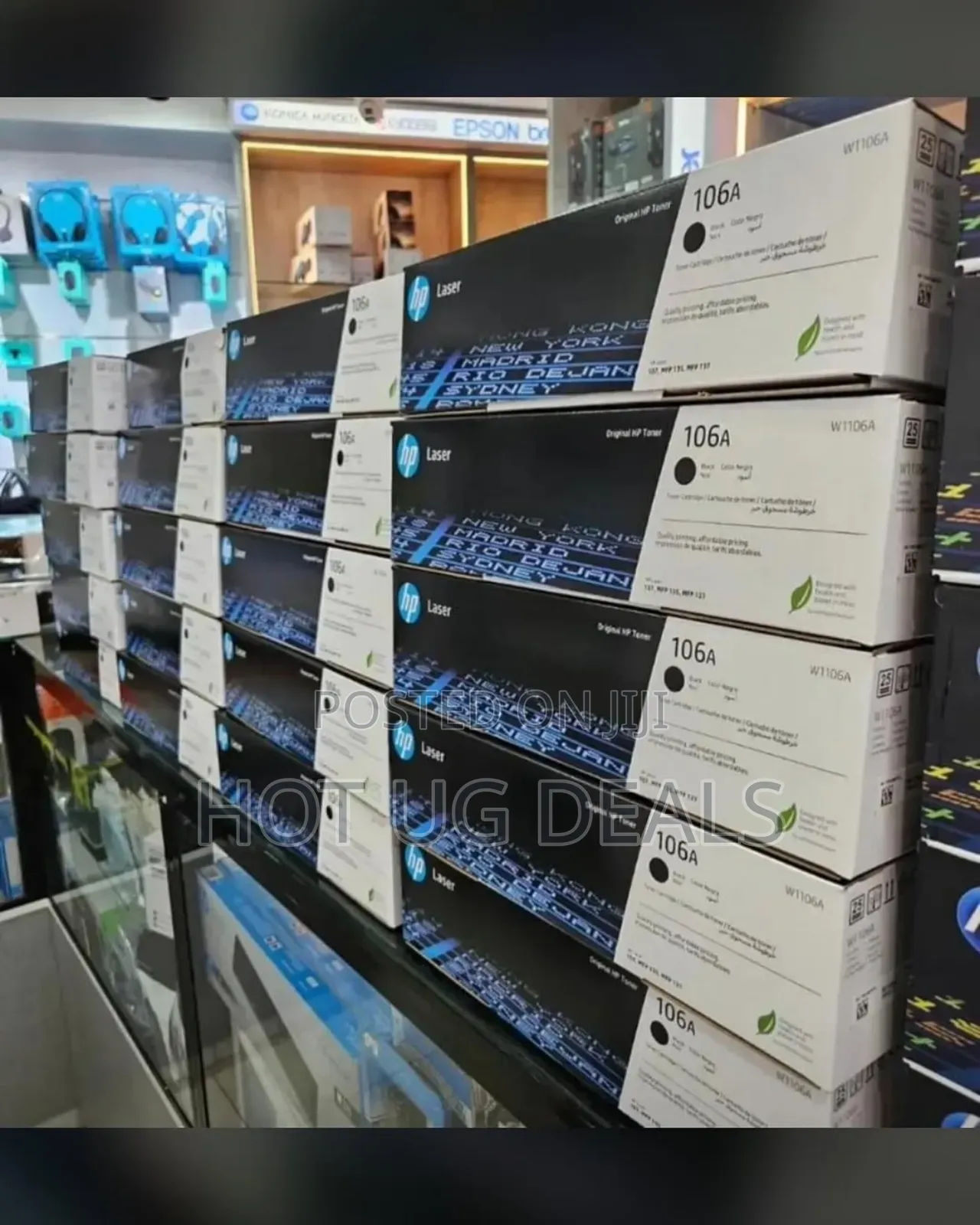 Hp Genuine 106a Toner Cartridge For Laserjet 107, 135, 137, 135a Ink