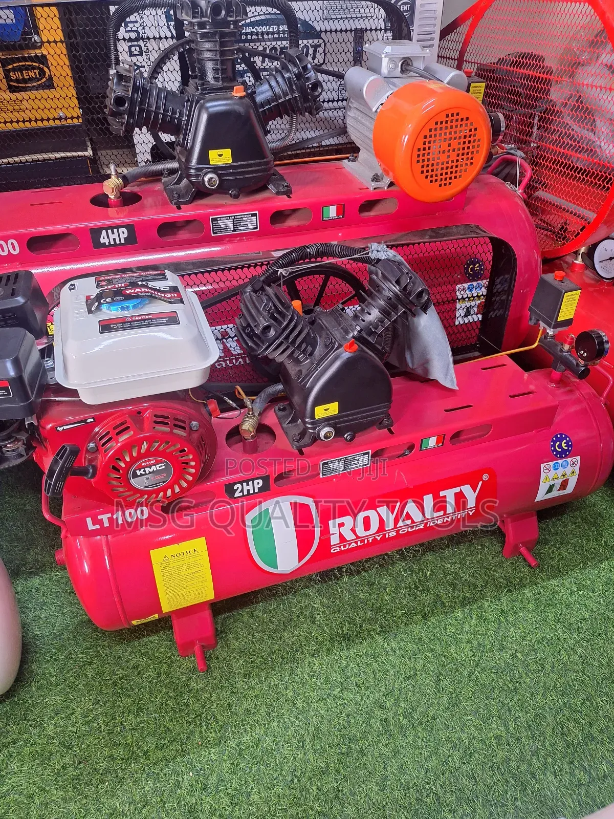 Air Compressor 100lts Gasoline Engine