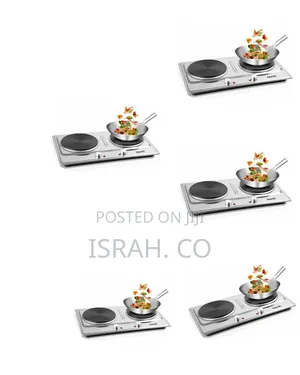 Saachi Electric Stove Double Burner Hot Plate Coil Cooker