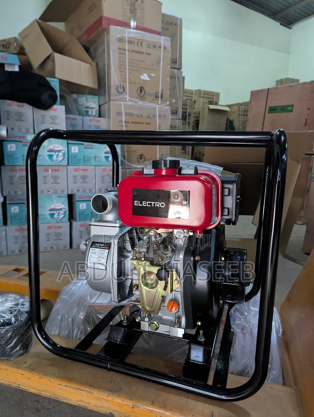 2-Inch Diesel Water Pump – Normal Pressure, Strong Durable