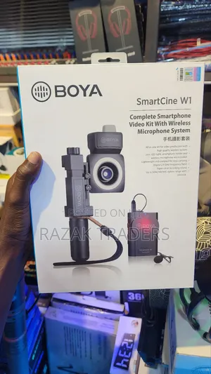 Boya Smartcine W1 Complete Smartphone Video Kit With Wireless