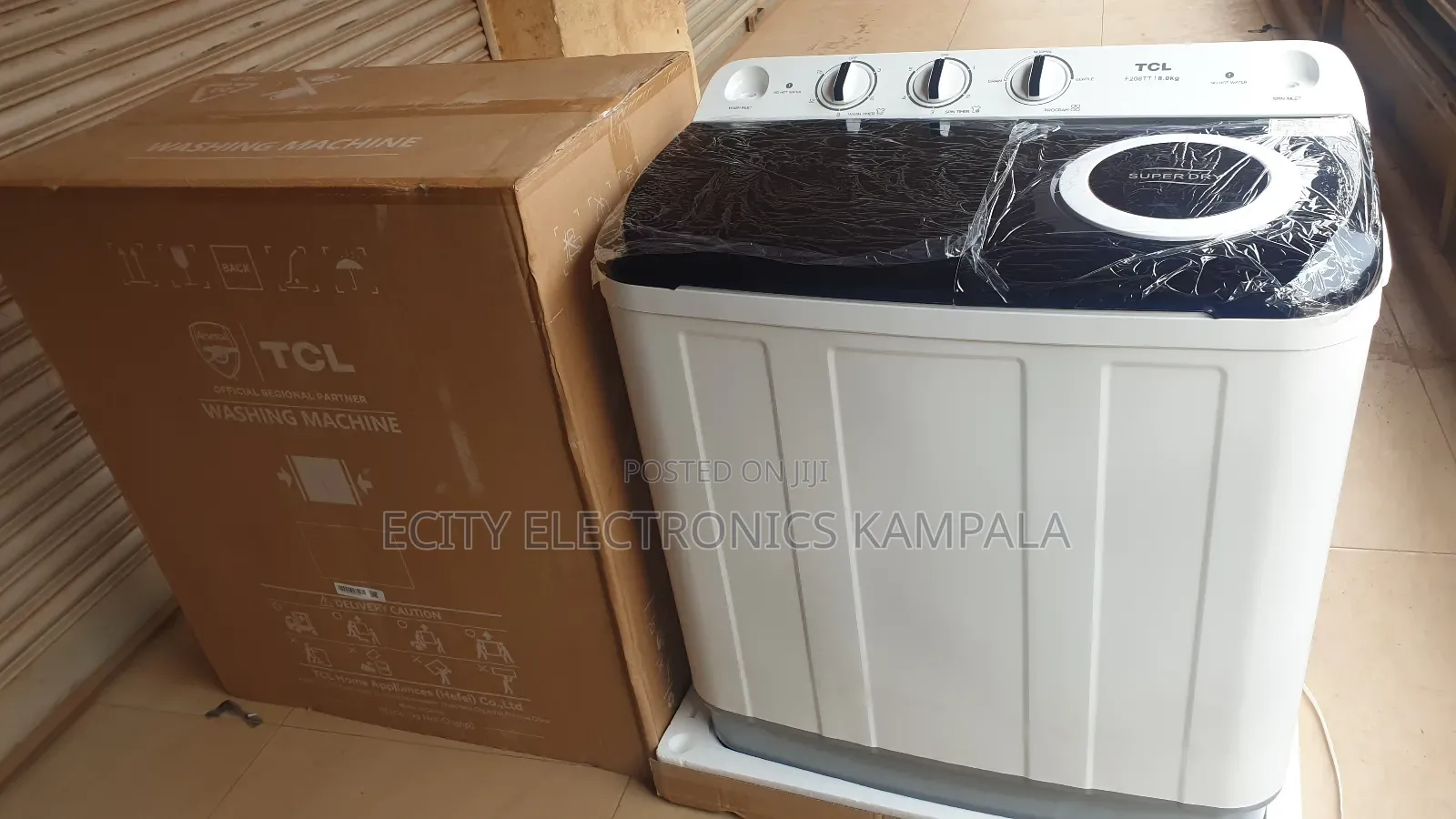 TCL Washing Maxhine 8kg Twintub