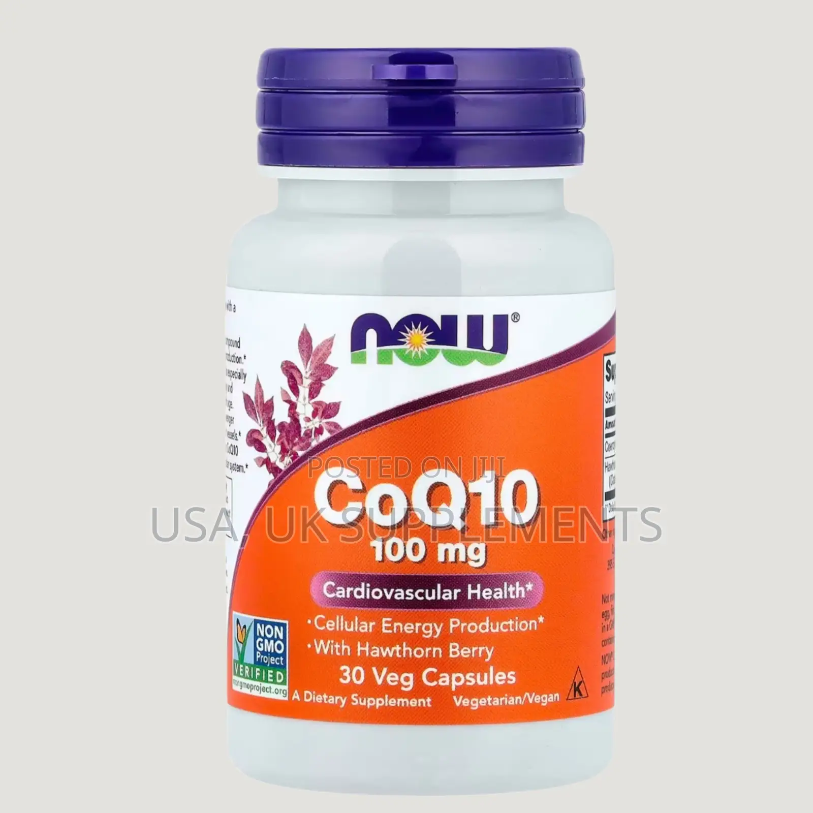 Now 100mg Coq10 30capsules