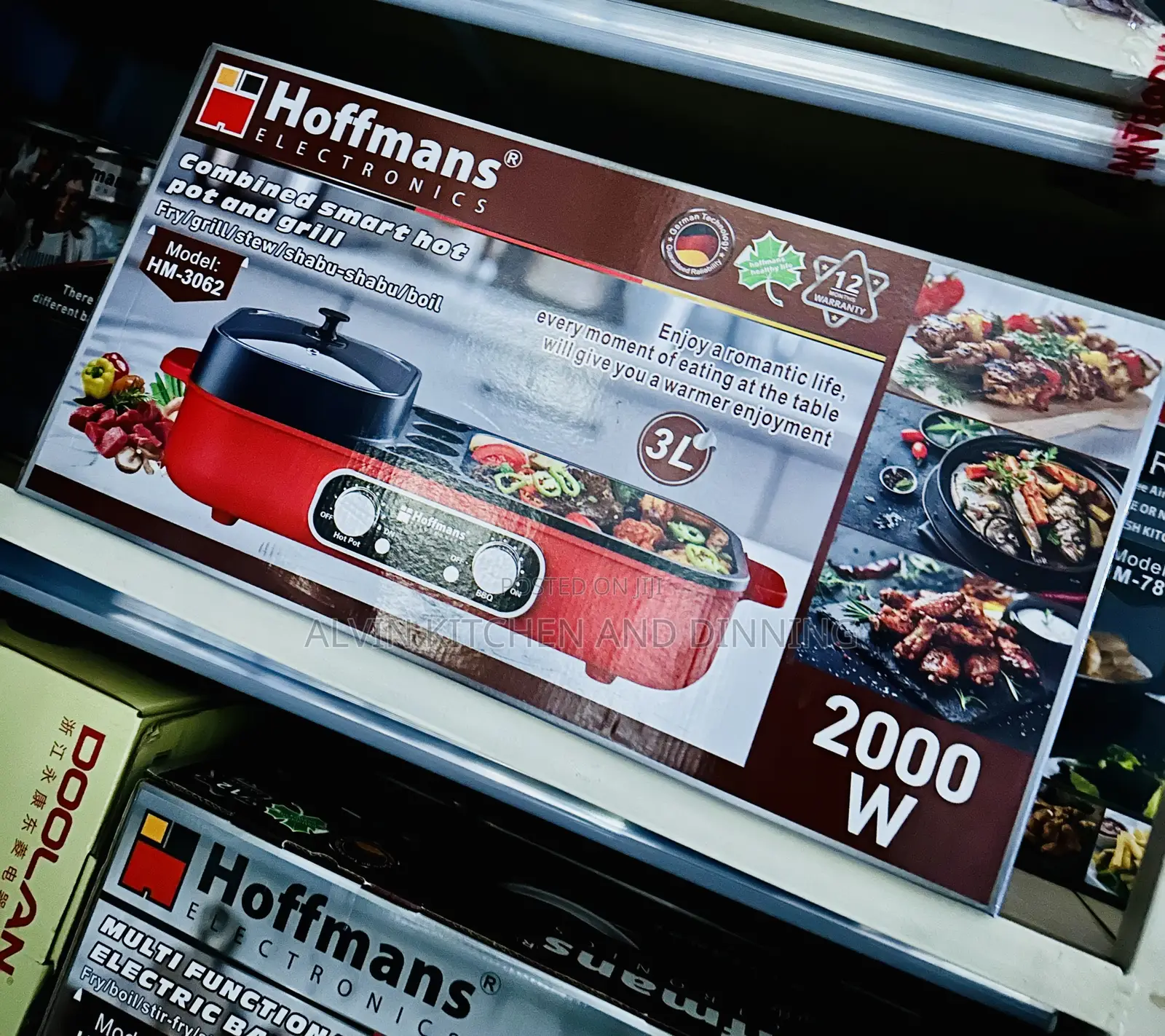 Electric Skillet Hot Pot