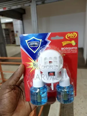 Mosquito Repellent Heater and Liquid Set