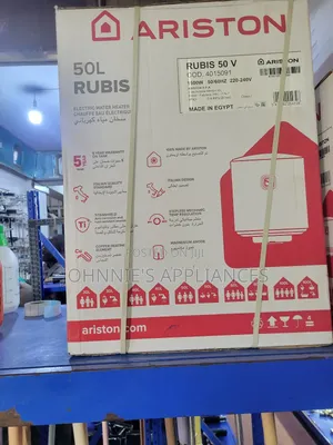 Ariston Rubis 50l Electric Water Heater – 1500w Storage Geyser (Rubis