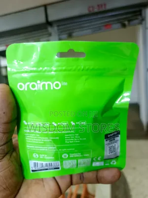 Oraimo Conch 2 Neo 3.5mm in-Ear Wired Headphones (Oep-320s), Black