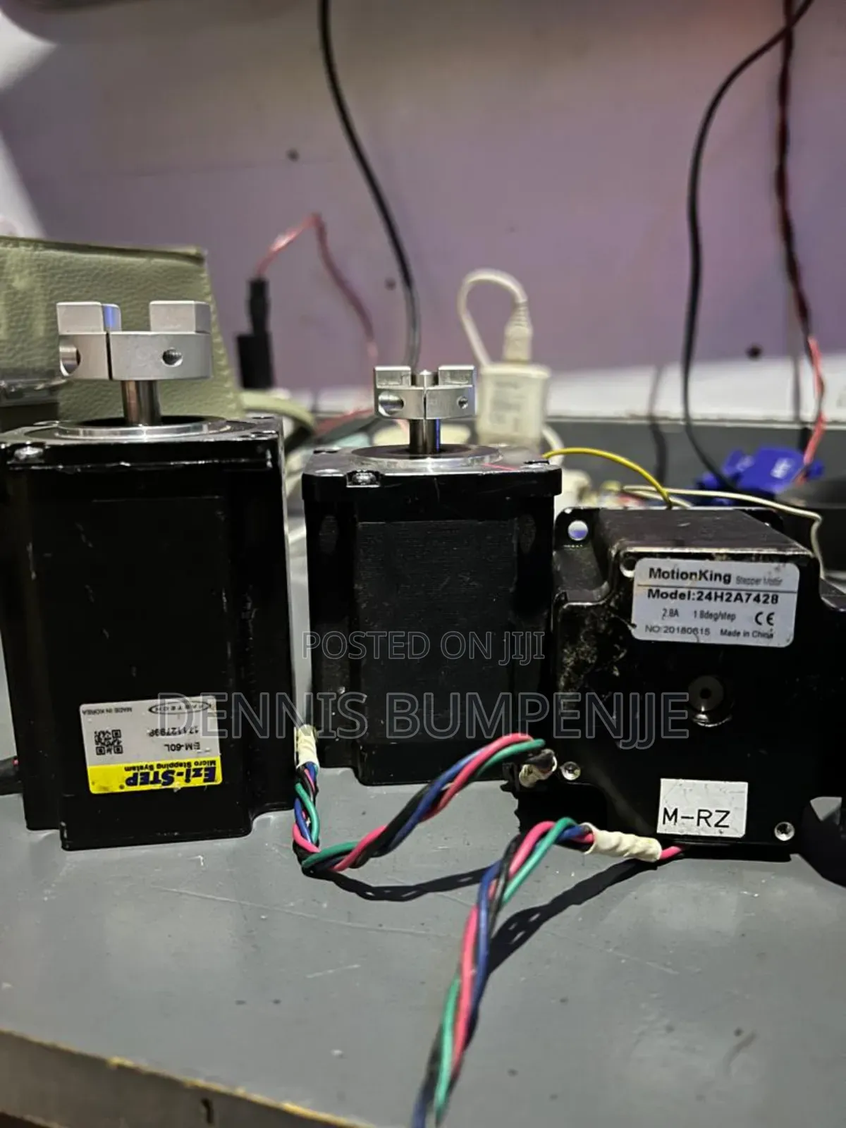 Used Stepper Motors – Nema 24, 23 17