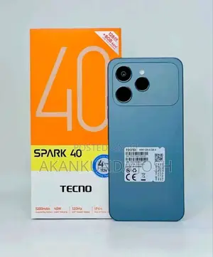 New Tecno Spark 40 256 GB Blue