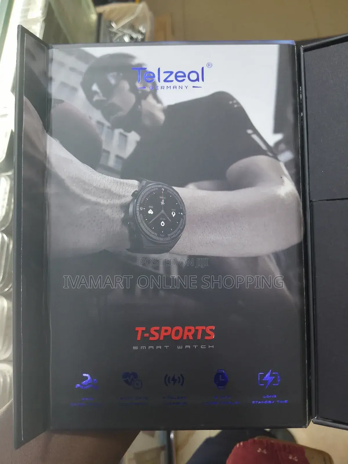 Telzeal T - Sports Smart Watch - Long Stand by Time, Heart Monitoring