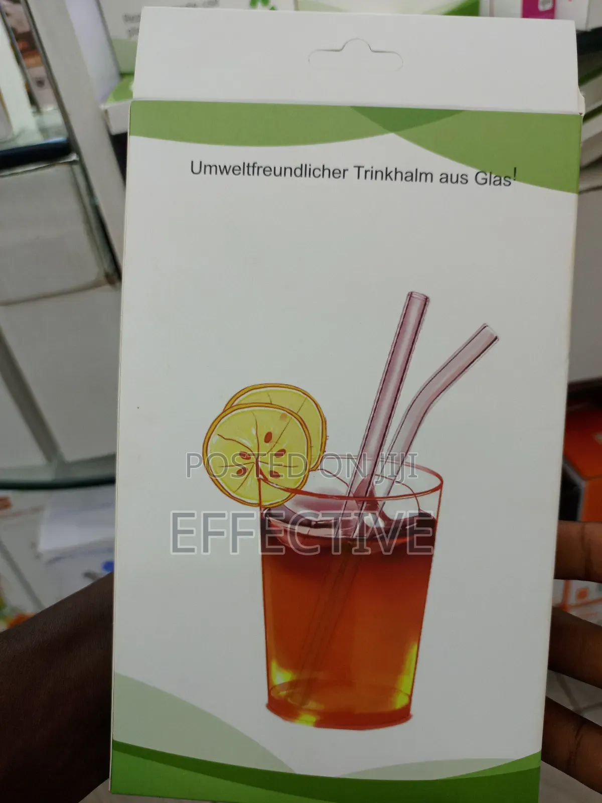 Glass Straws.