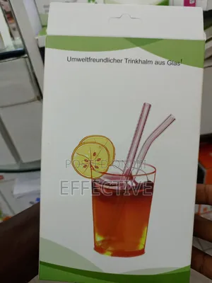 Glass Straws.