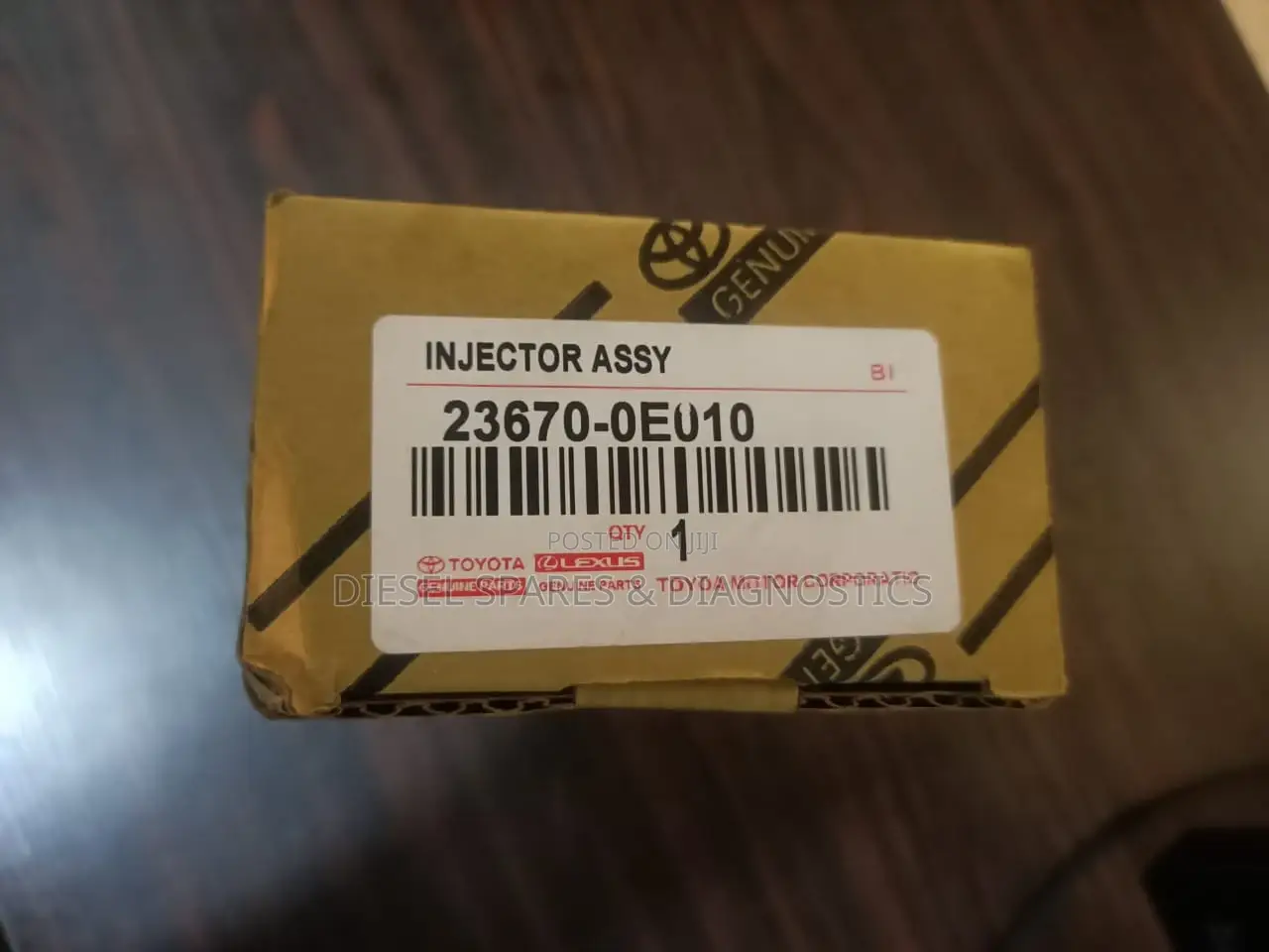 Oem 1gd-ftv Injectors 23670-0e010 (2-pin) | Hilux, Prado, Quantum