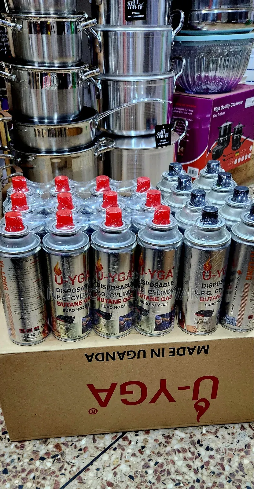 Butane Gas Canister Set of 4pcs