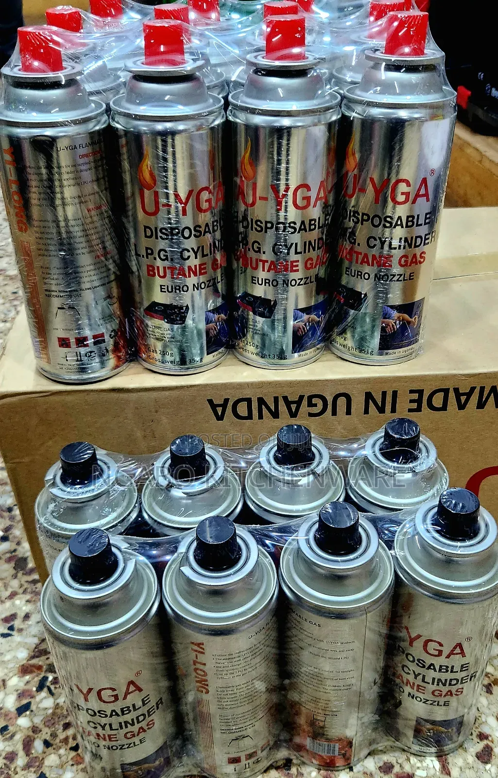 Butane Gas Canister Set of 4pcs