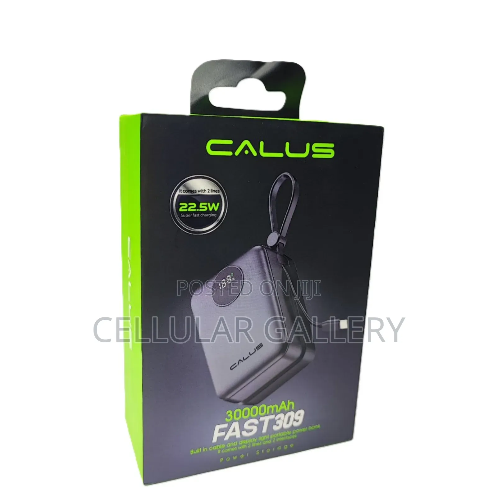 Portable Calus Fast309 Power Bank 30,000mah 22.5w