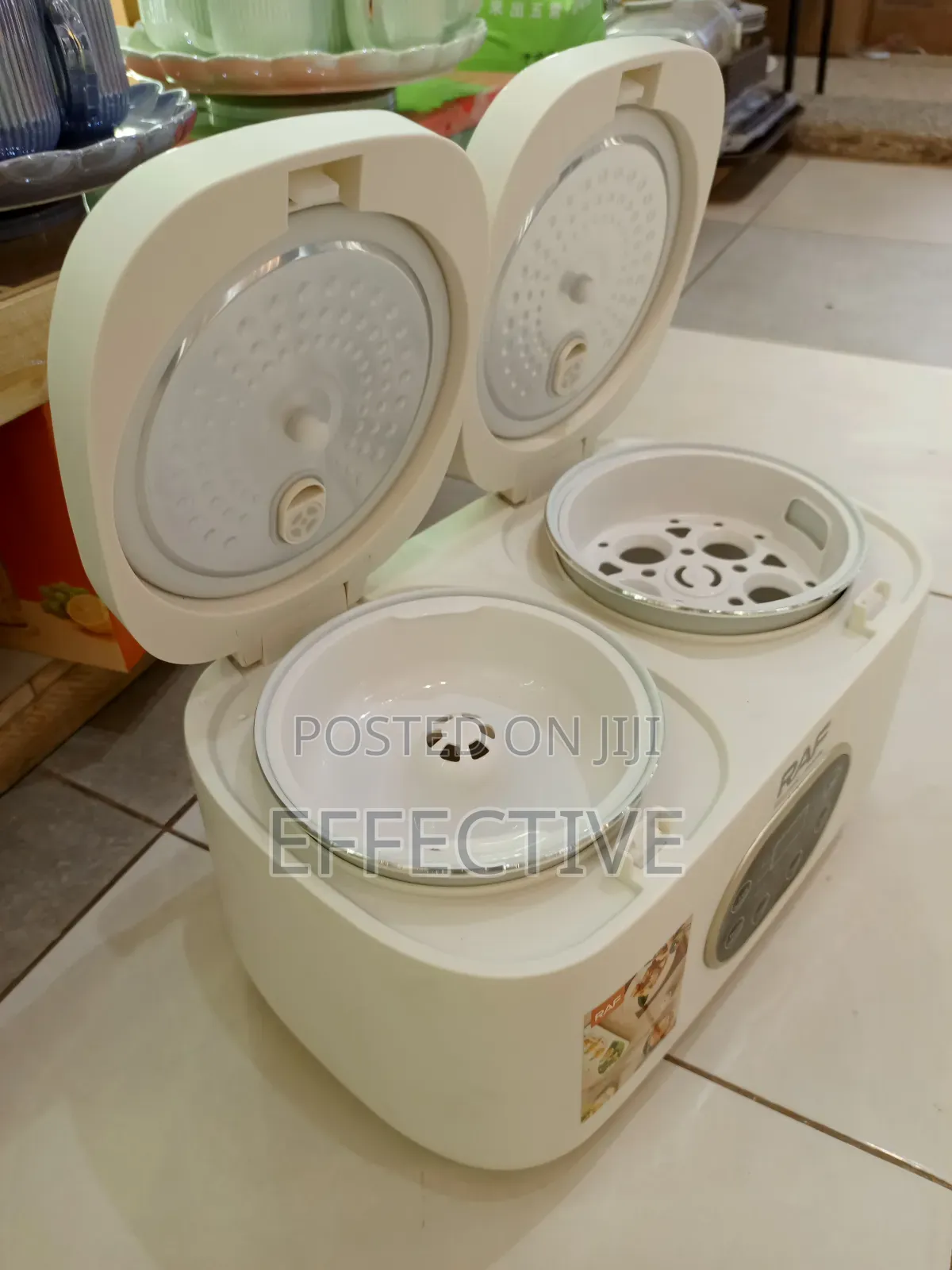 Raf Multifunction Double Pot Rice Cooker.