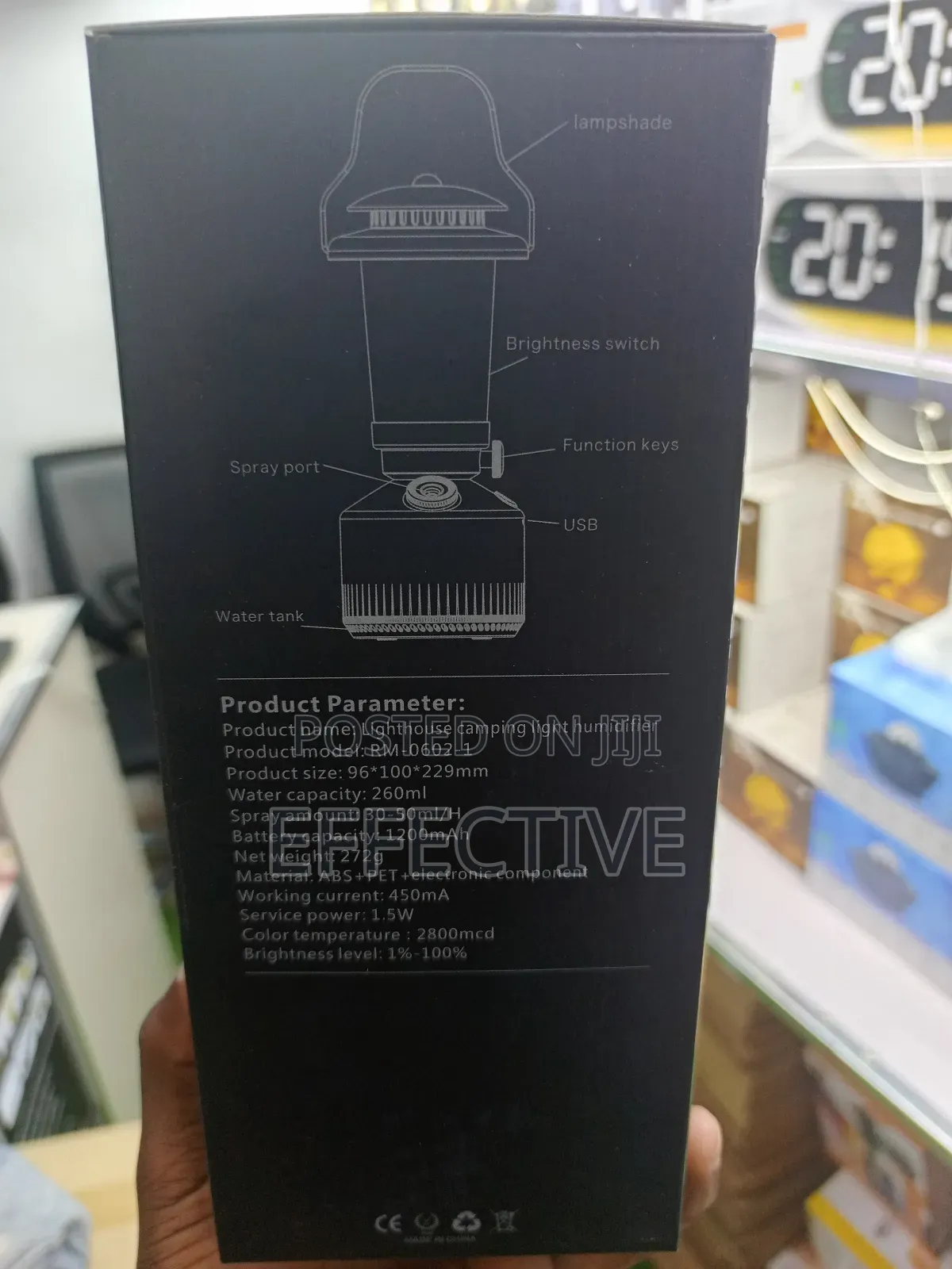 Lighthouse Camping Light Humidifier.