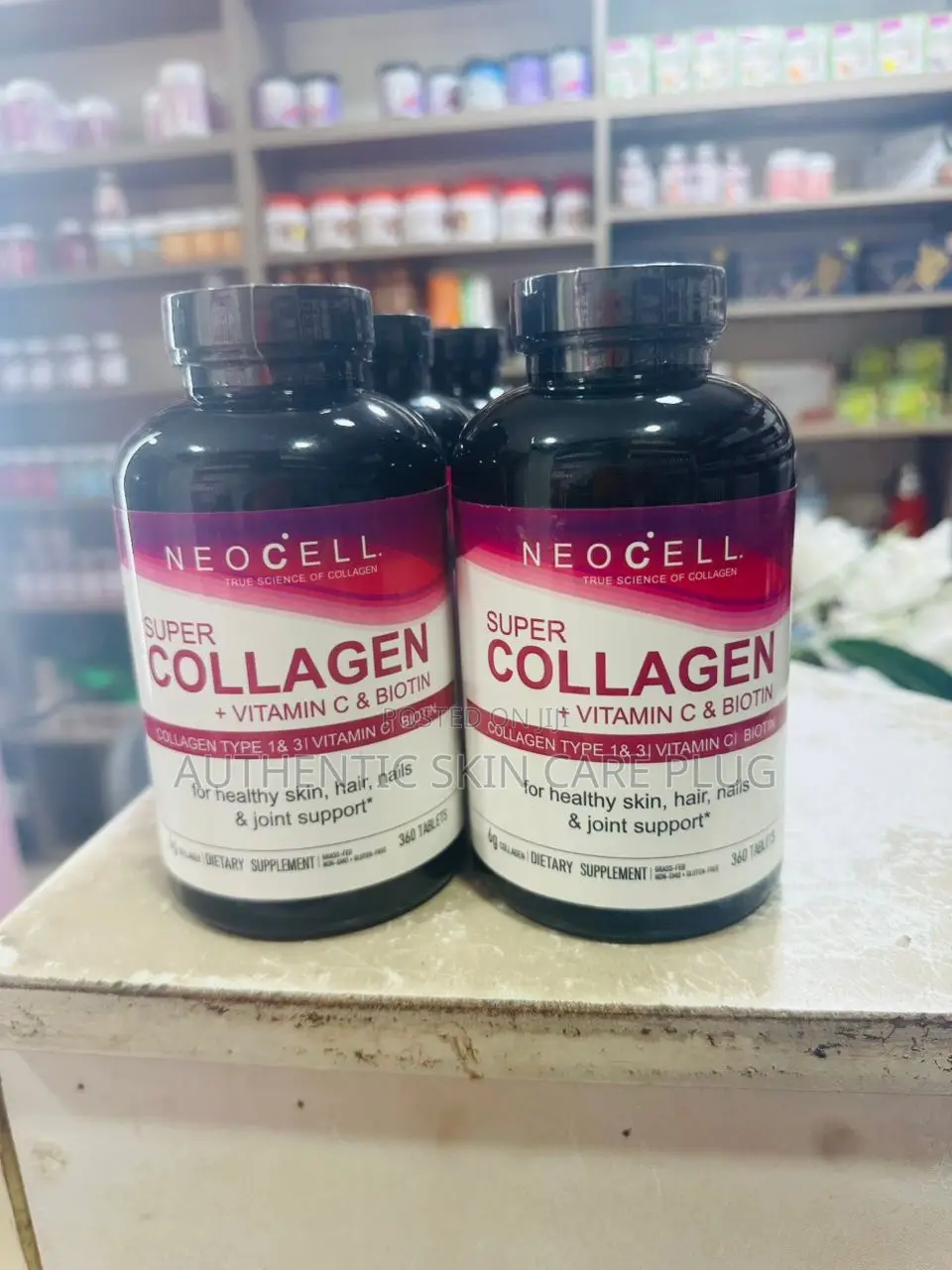 Neocell Super Collagen + Vitamin C Biotin 360 Dietary Supplement