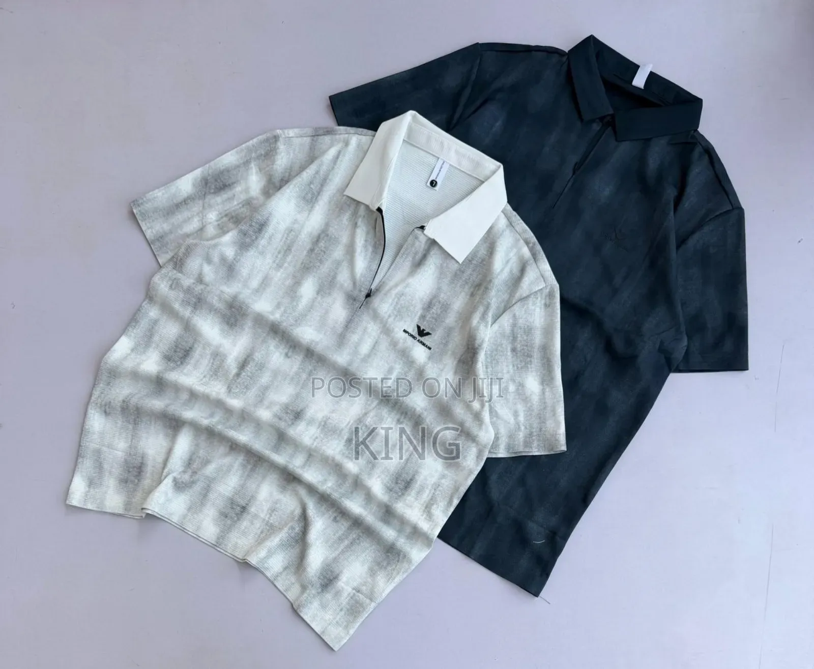 Emporio Armani Half-Zip Polo Shirt