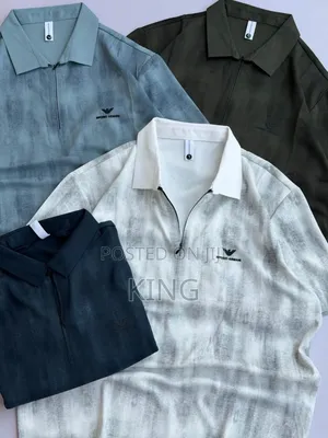 Emporio Armani Half-Zip Polo Shirt