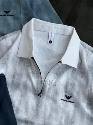 Emporio Armani Half-Zip Polo Shirt