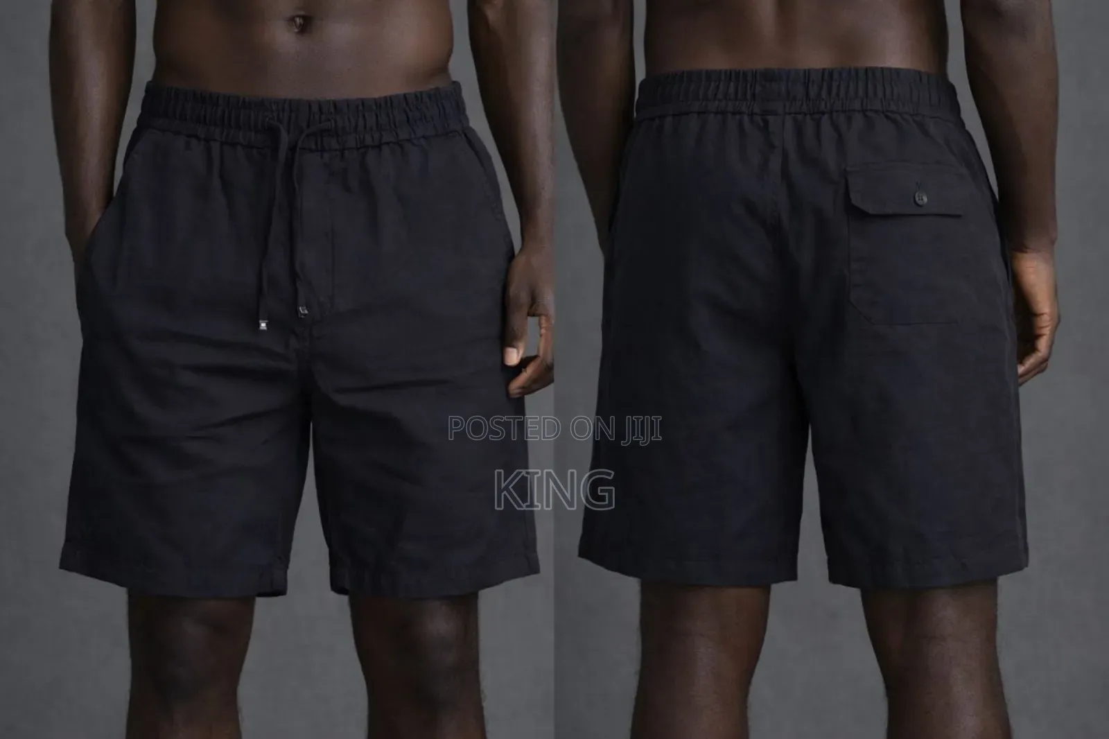 Men's Linen Shorts. Ally Colours