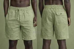 Men's Linen Shorts. Ally Colours
