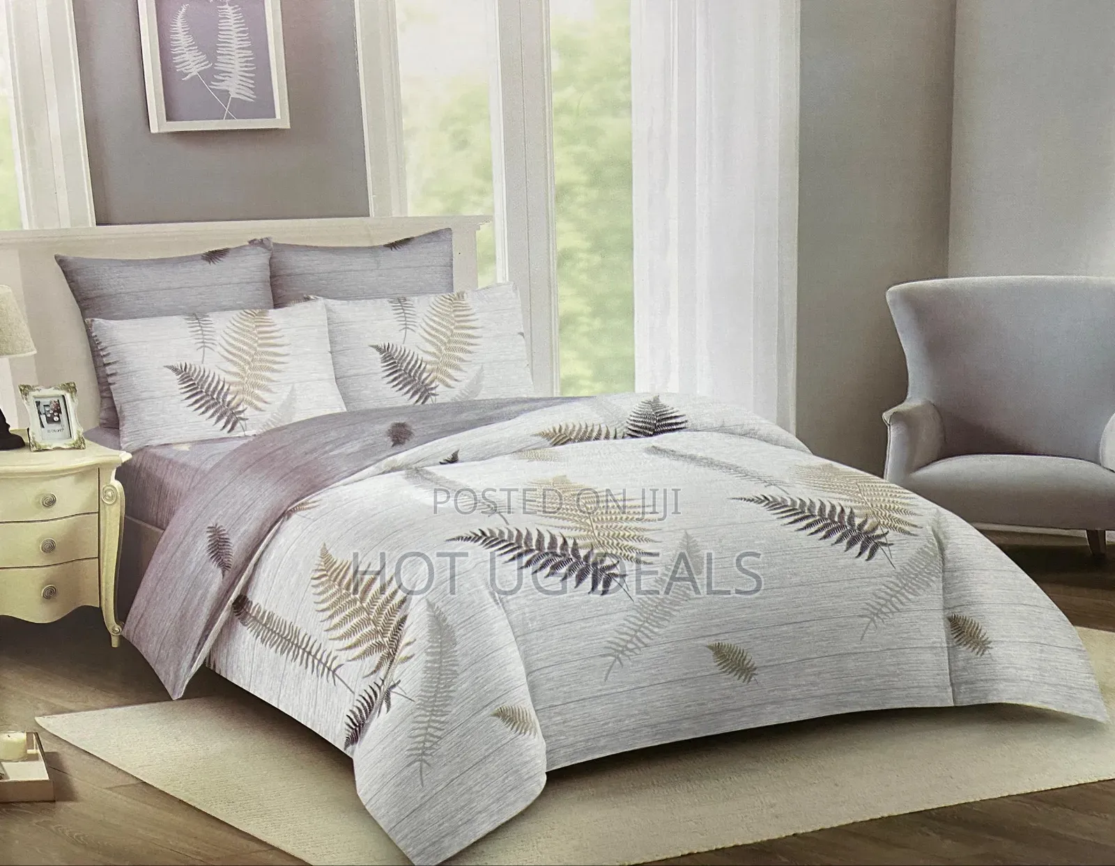 5x6 Duvet Set With 1 Bedsheet,  2 Pillowcases - Prints Vary