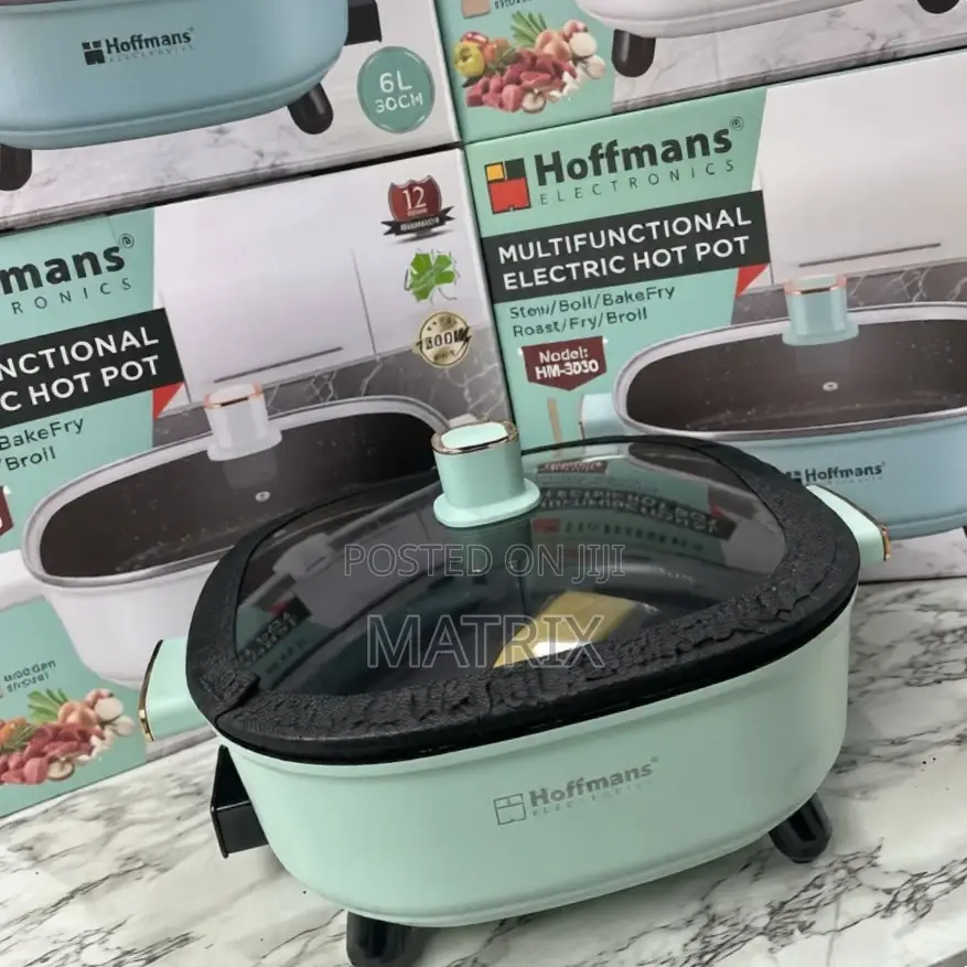 Hoffmans 6l Multifunctional Electric Hot Pot Cooker