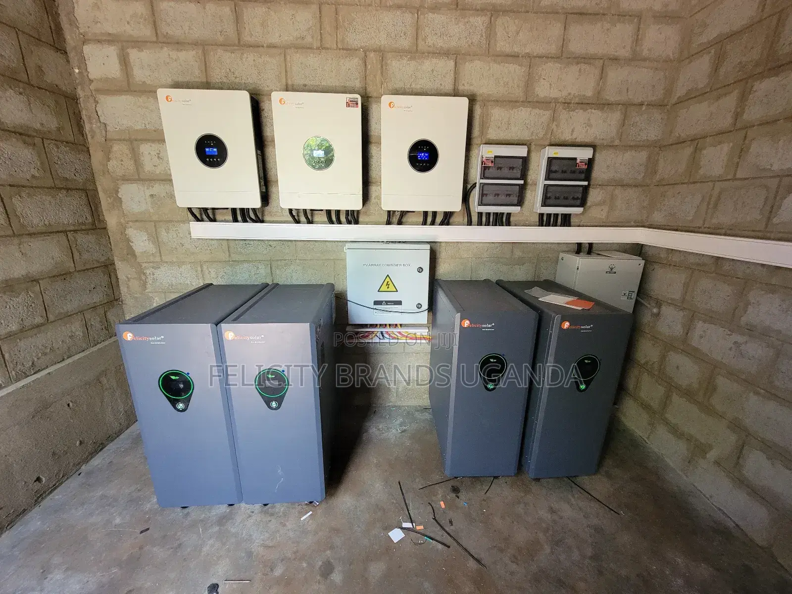 100kwh Solar Lithium System