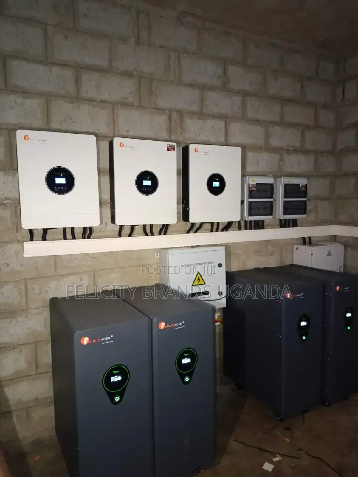 100kwh Solar Lithium System