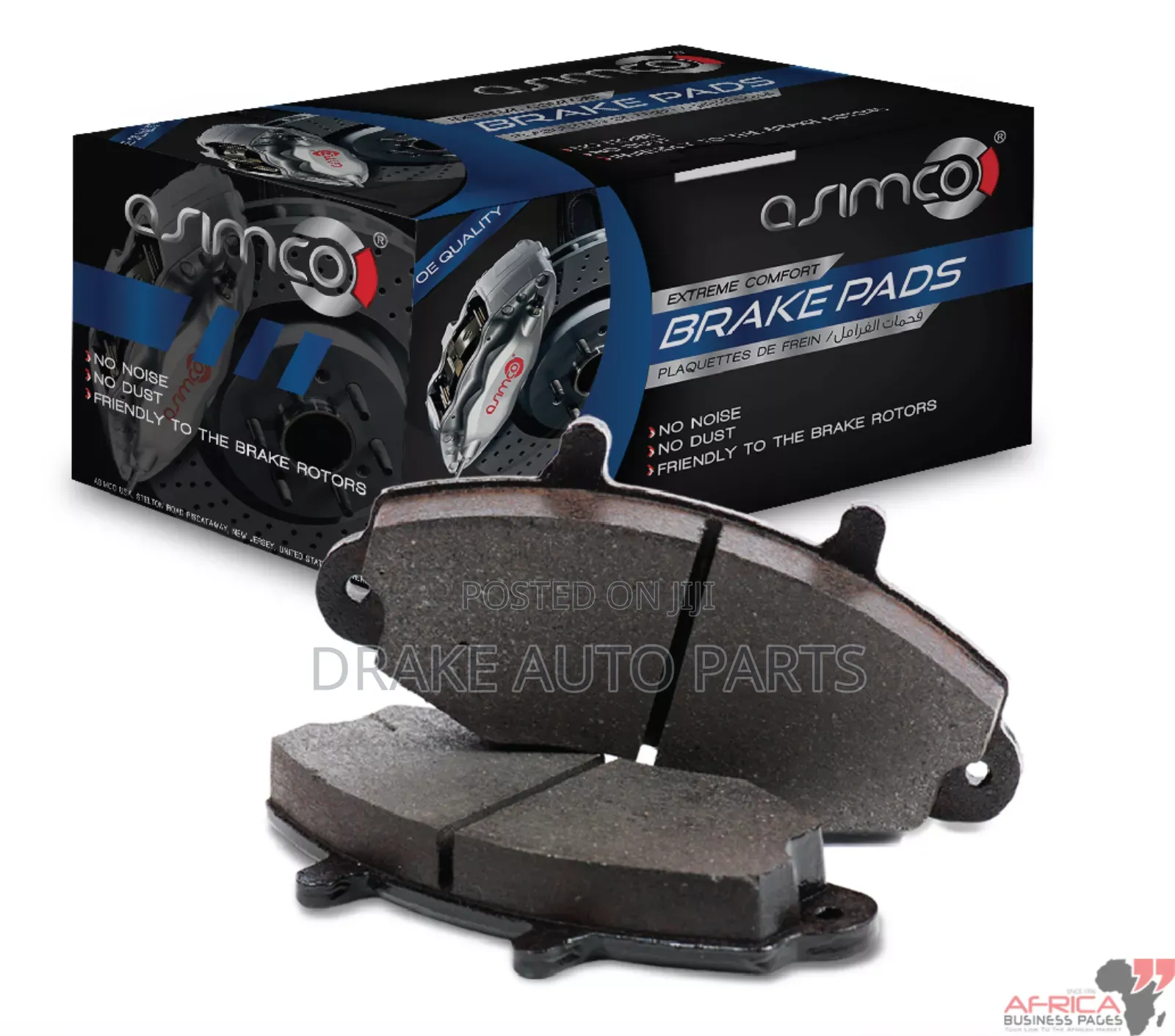 Original Brake Pads for All Cars Available