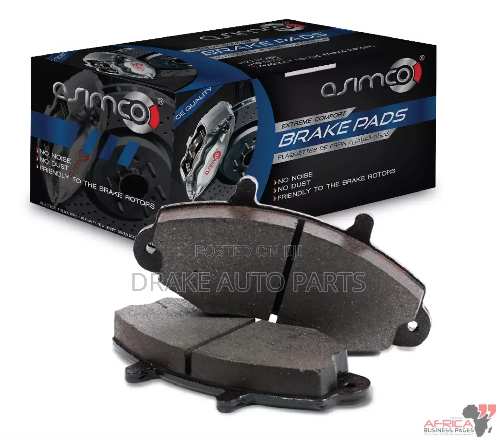 Original Brake Pads for All Cars Available