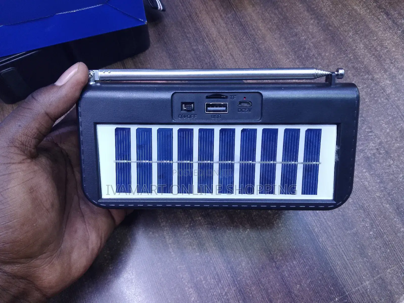 H at F Mini Wireless Speaker - H F 153 , Solar / Electric Rechargeable
